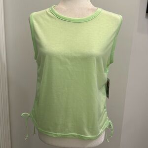 NWT- Series 8 fitness sleeveless active tank top crop shirt, Size L